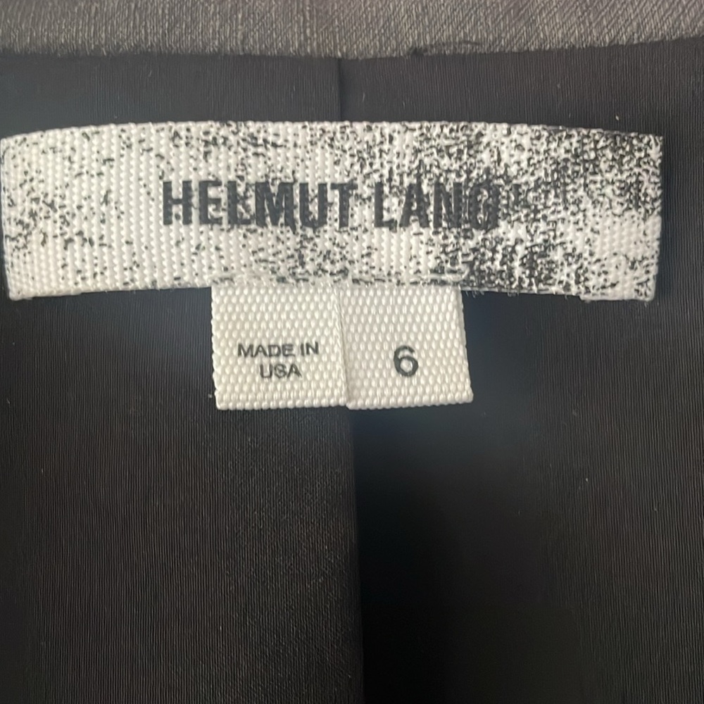 Helmut Lang - Grey Tux Jacket - Size 6 - image 2